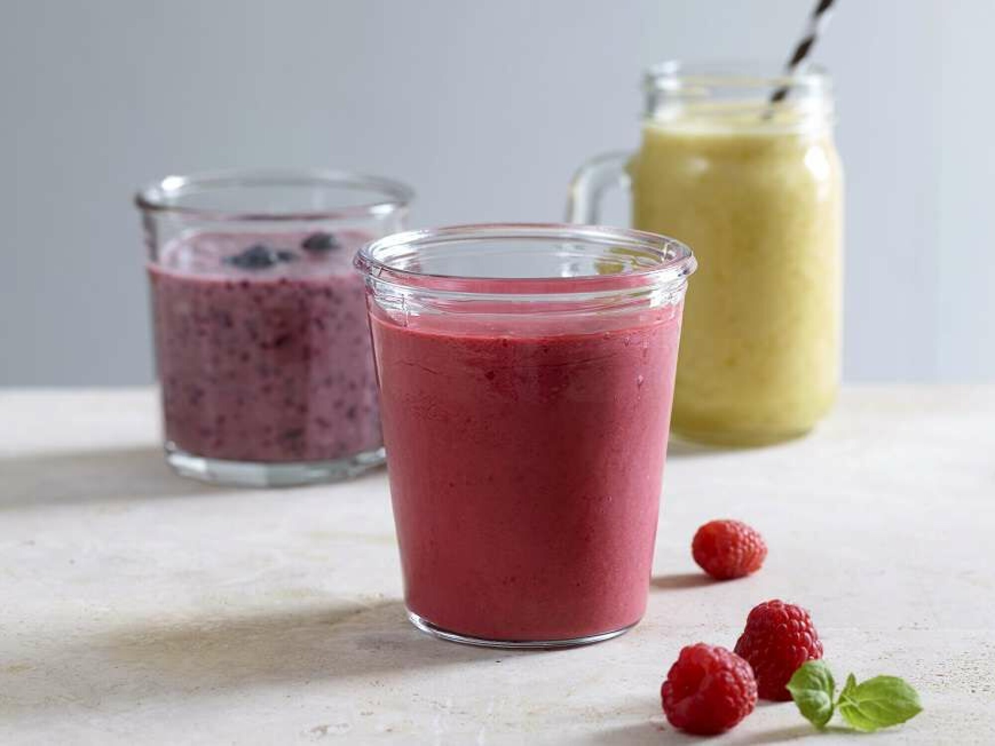 SMOOTHIE: Forfriskende smoothie i sommervarmen!