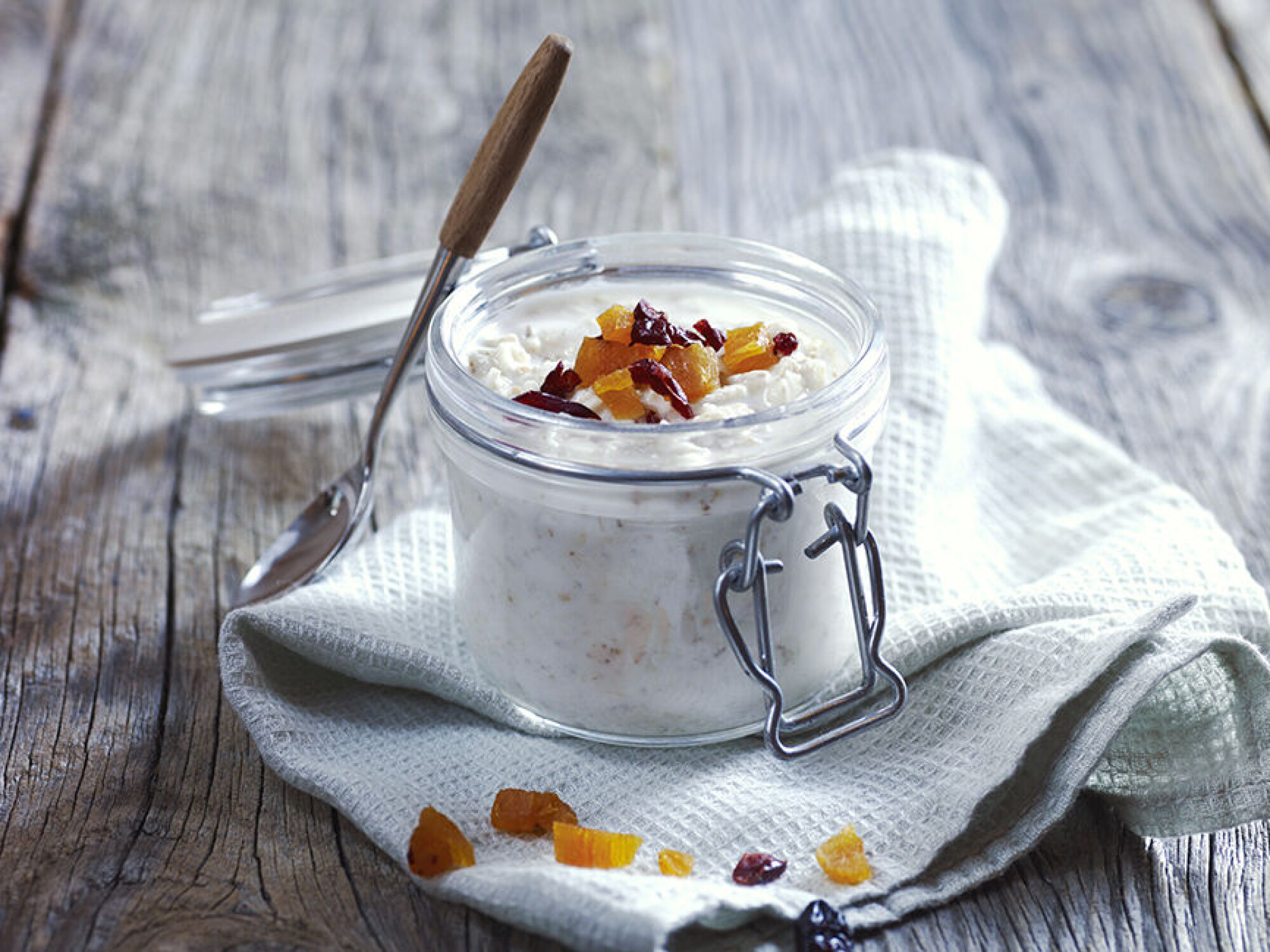 Kjøleskapsgrøt med Skyr Luftig er supergodt!