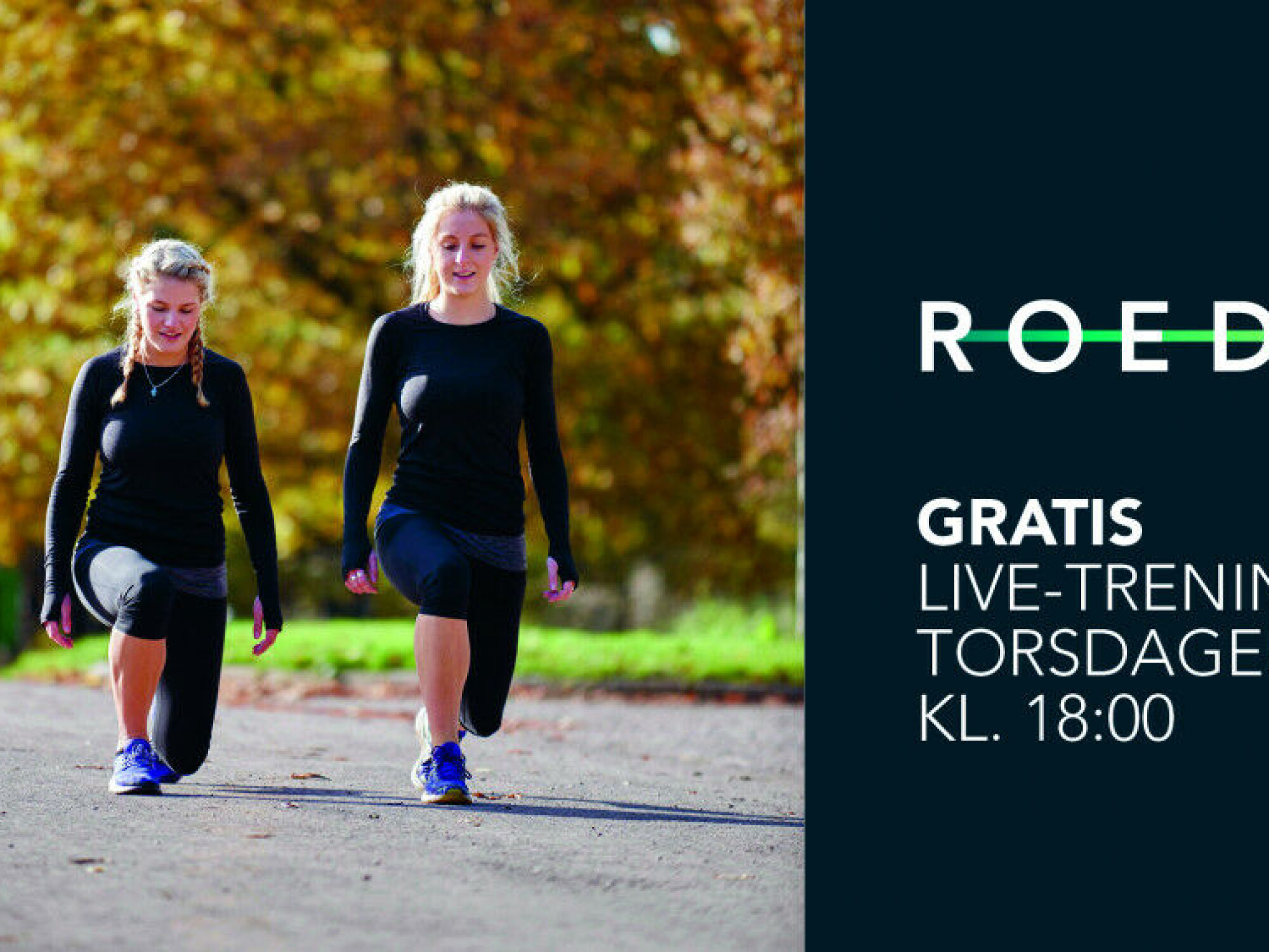 Gratis live-trening som passer for alle – torsdager kl. 18:00.