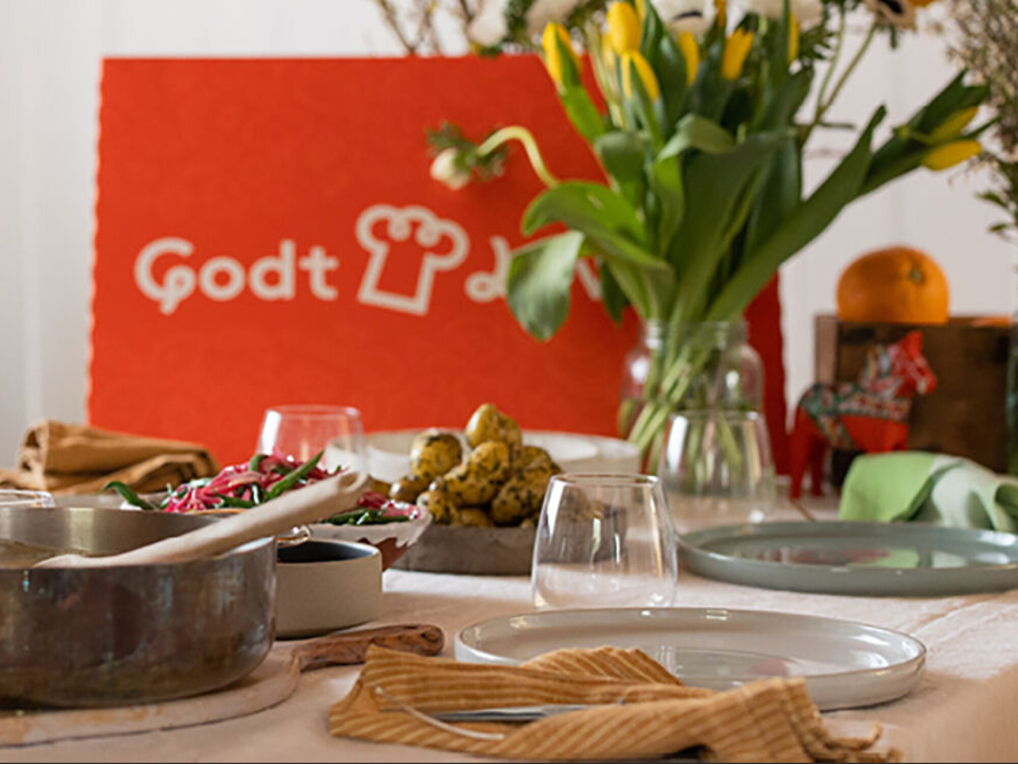 Få god mat og gode vaner levert på døren med Roedekassen fra Godtlevert.no.