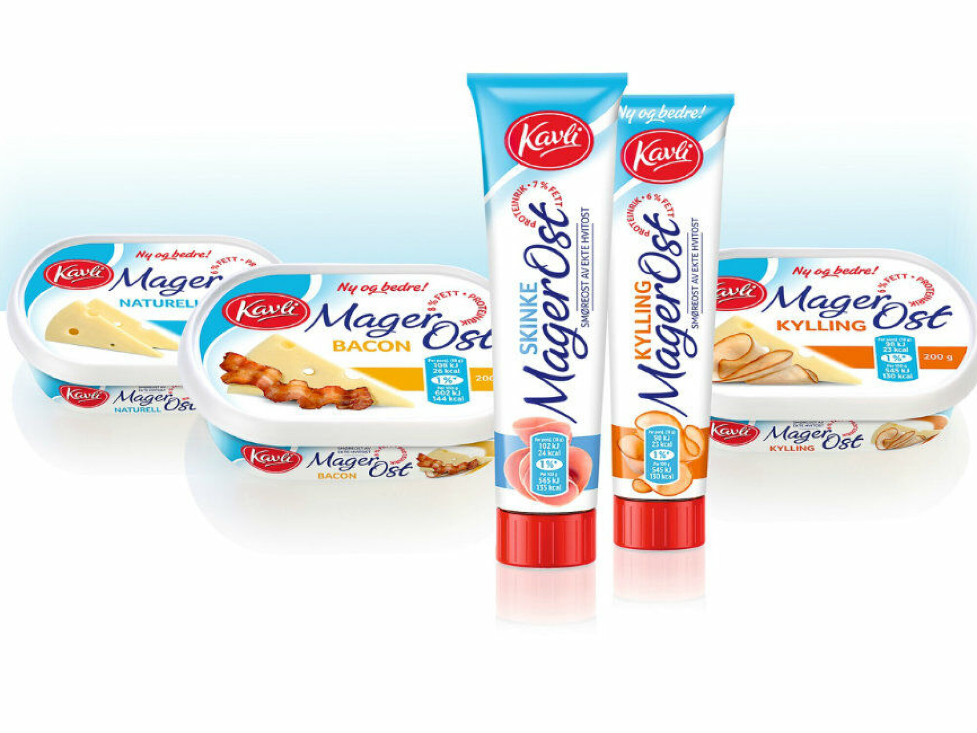 7. La magre meieriprodukter være en del av det daglige kostholdet.
Mine favoritter: Magerostene fra Kavli!