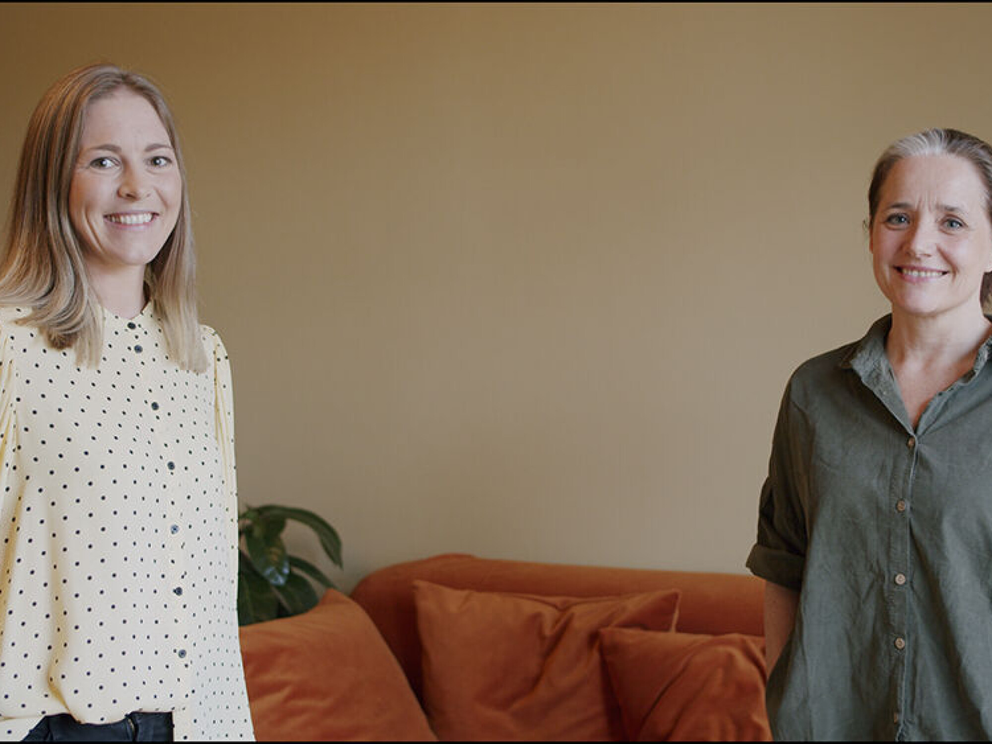 For Kristin var det helt avgjørende å kunne gå på nettkurs, her sammen med sin kursleder Nicole Bekkeseth.