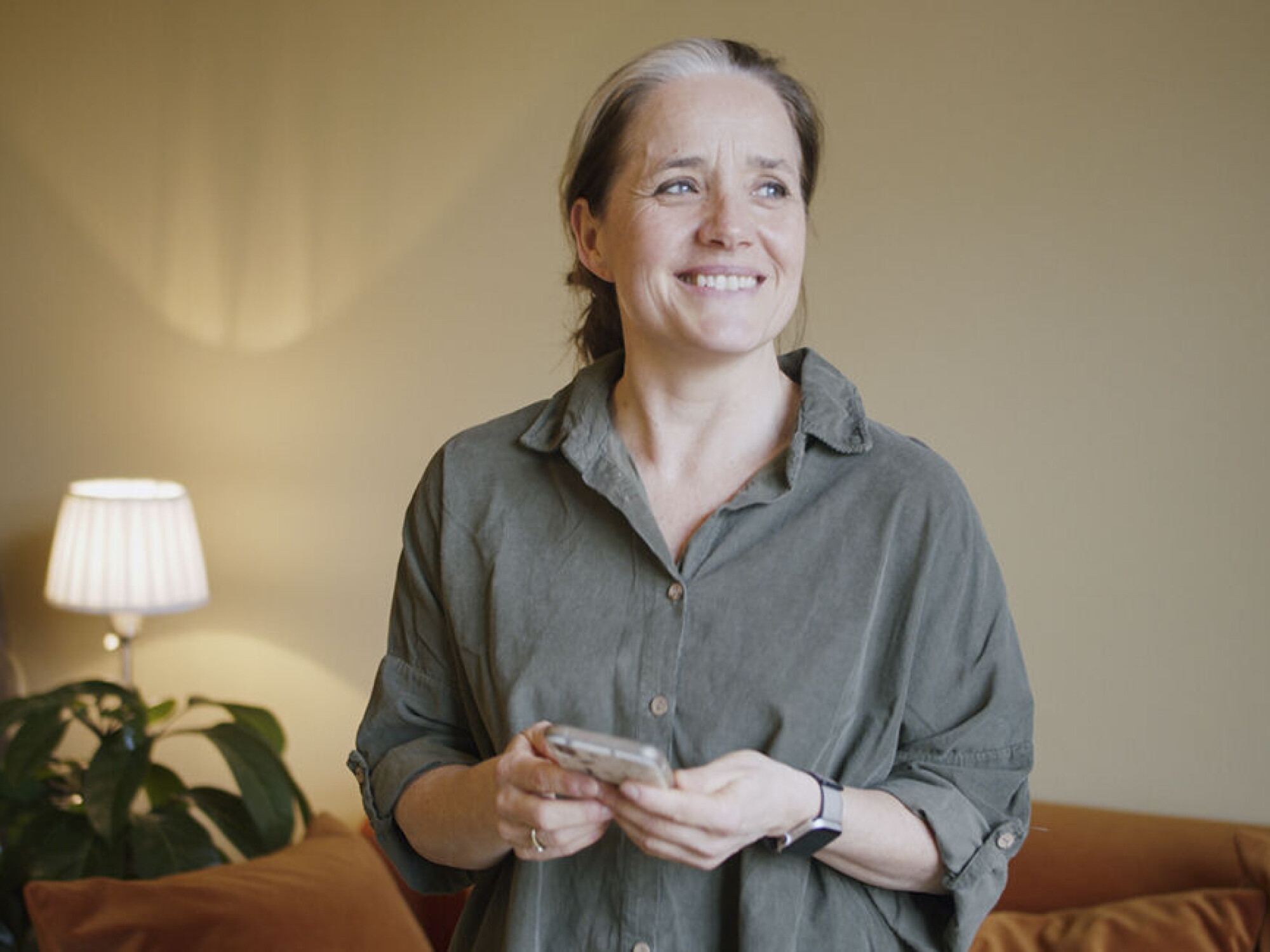 PERSONLIG VEILEDNING: Det å ha en kursleder som står henne nær, har vært svært viktig for Kristin.