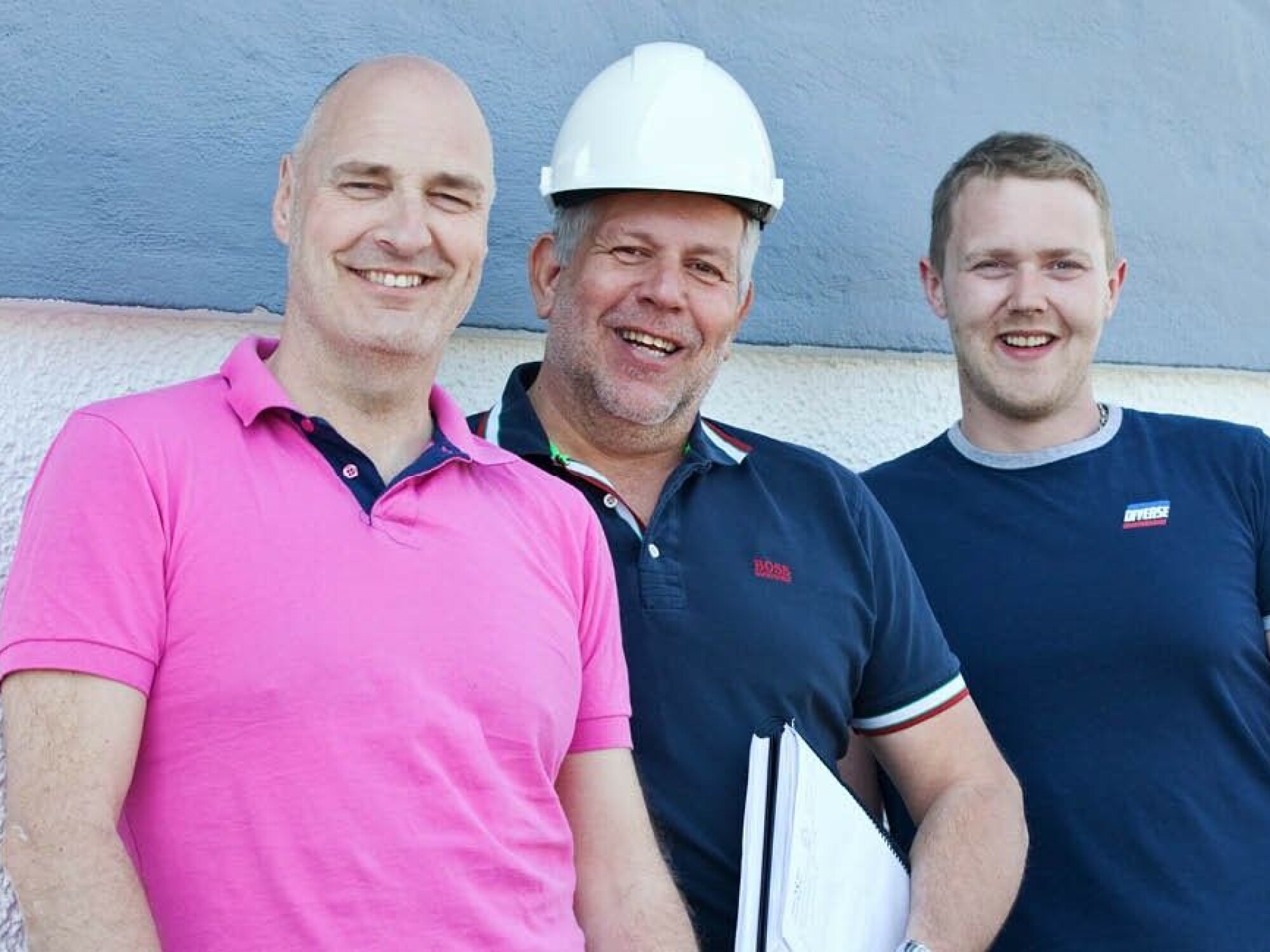 Fra venstre: Rune Halland, Trond Torgersen og Alexander Bush.