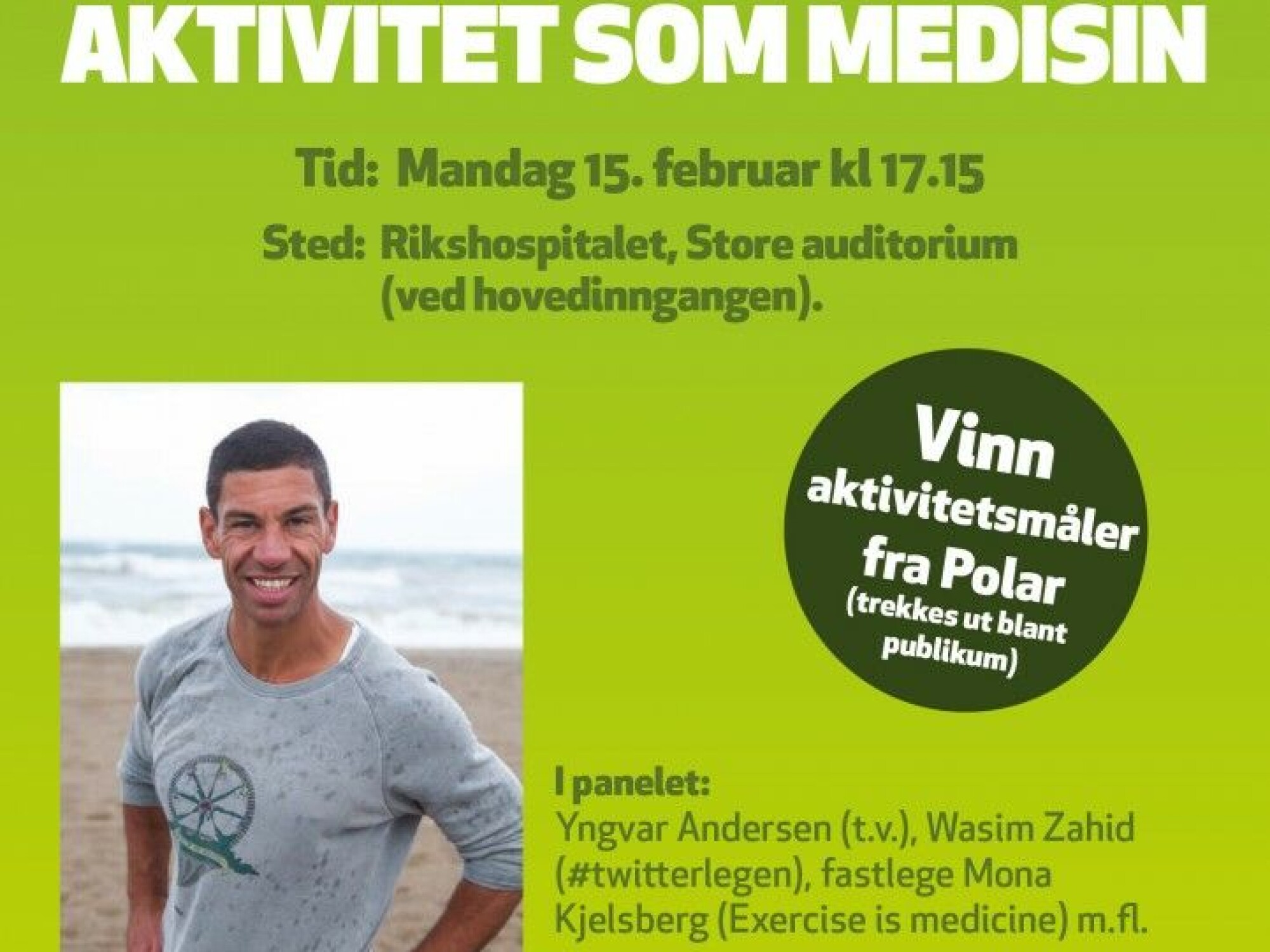 Paneldebatt: Aktivitet som medisin