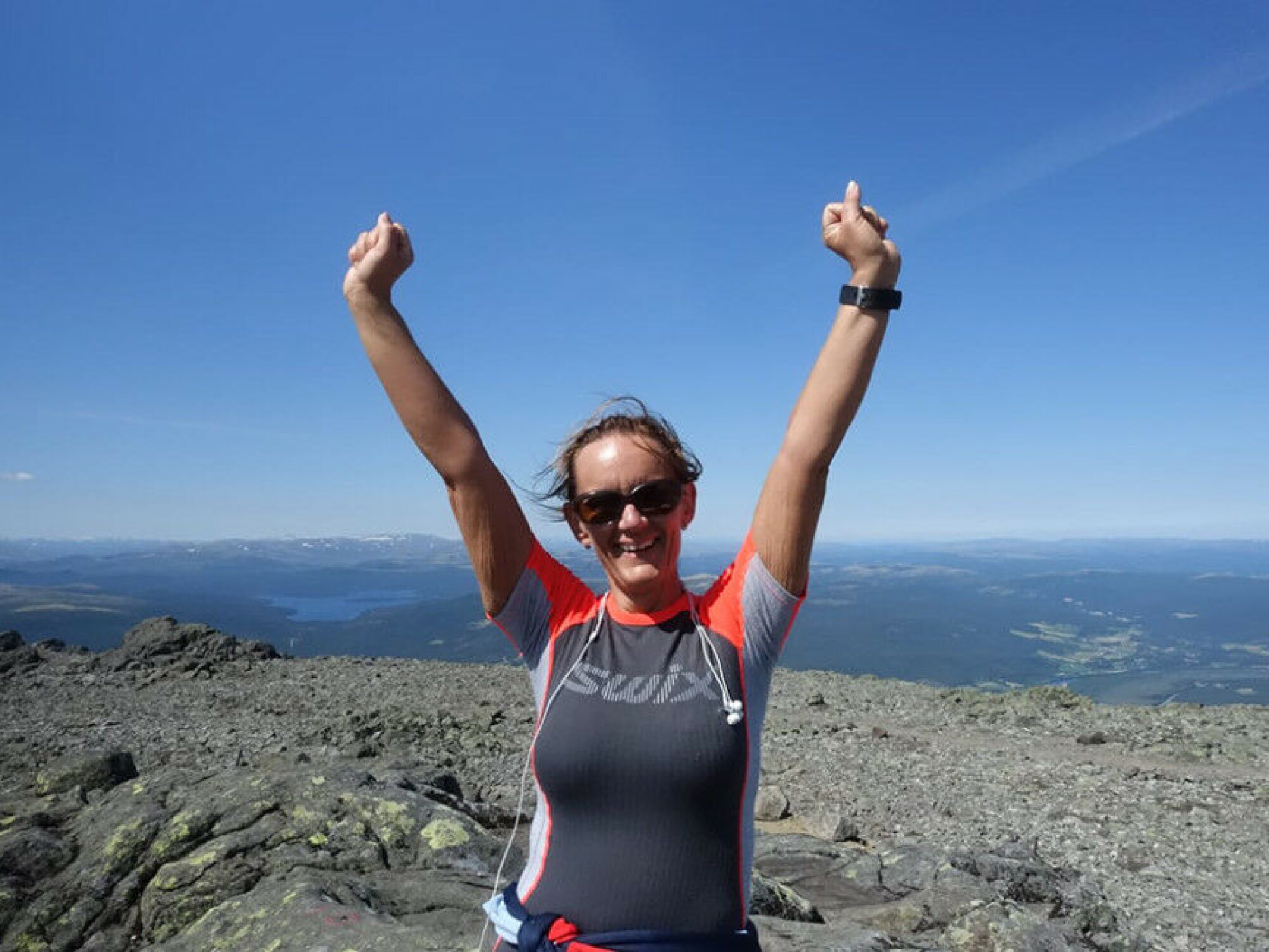 Helene har funnet gleden i en aktiv livsstil.