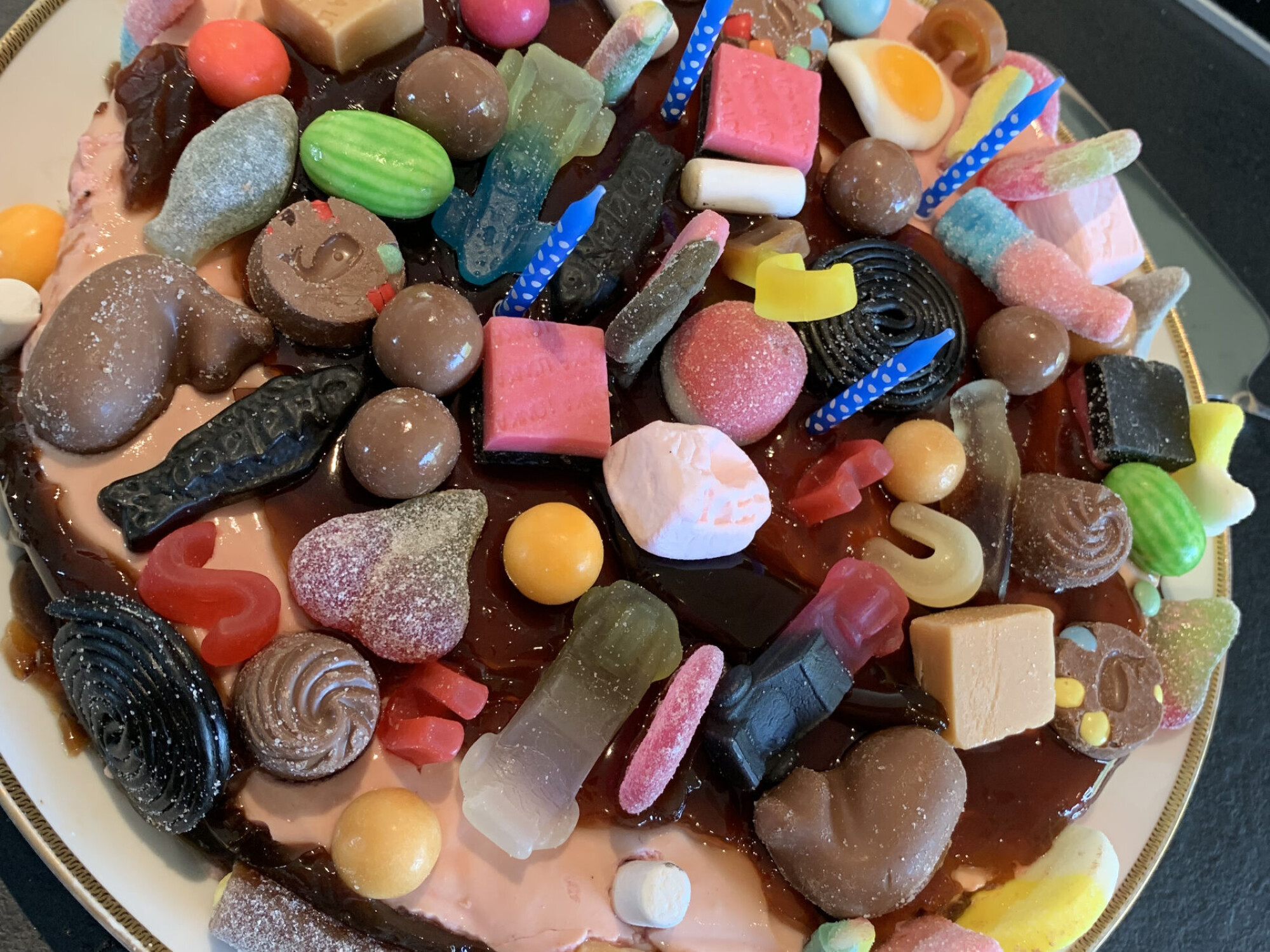 Et av Ragnhilds bilder av hennes tidligere triggere, smågodt (foto: privat).